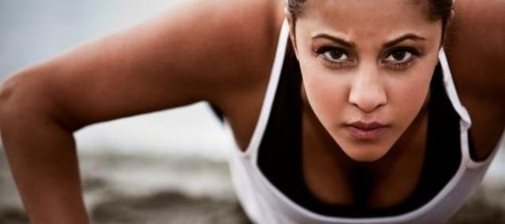 Woman doing Push Ups